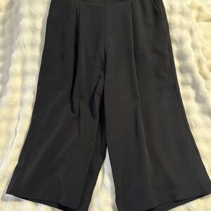 Molly Bracken Elegant Black Cropped Trousers